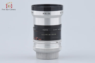 【Used】Kern Paillard Switar 10mm f/1.6 H16RX C-mount