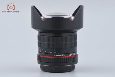 [Used] SAMYANG 14mm f/2.8 ED AS IF UMC for Canon