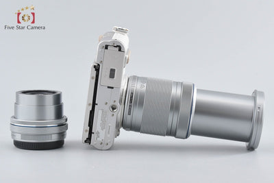 【中古】OLYMPUS オリンパス PEN E-PL8 EZ ダブルズームキット ホワイト