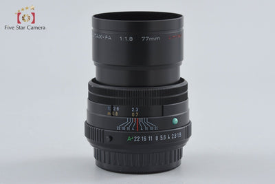【中古】PENTAX ペンタックス SMC FA 77mm f/1.8 Limited ブラック