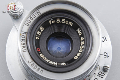 【中古】Nikon ニコン W-NIKKOR.C 35mm f/3.5 L39 ライカスクリューマウント