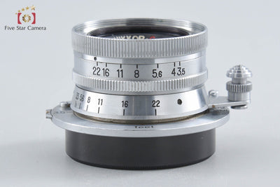 【中古】Nikon ニコン W-NIKKOR.C 35mm f/3.5 L39 ライカスクリューマウント