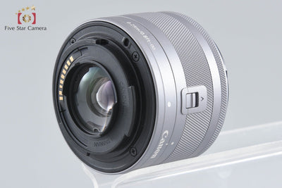 [Used] Canon EOS Kiss M EF-M 15-45 IS STM Lens Kit White