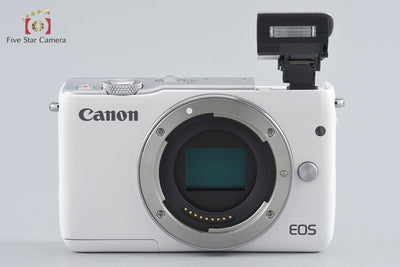 【中古】Canon キヤノン EOS M10 EF-M 15-45 IS STM レンズキット ホワイト