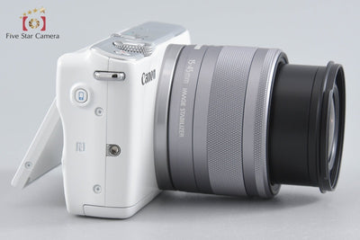 【中古】Canon キヤノン EOS M10 EF-M 15-45 IS STM レンズキット ホワイト