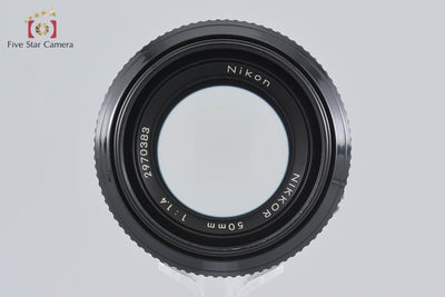 【中古】Nikon ニコン Ai NIKKOR 50mm f/1.4