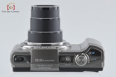 【中古】OLYMPUS オリンパス SZ-20 シルバー コンパクトデジタルカメラ