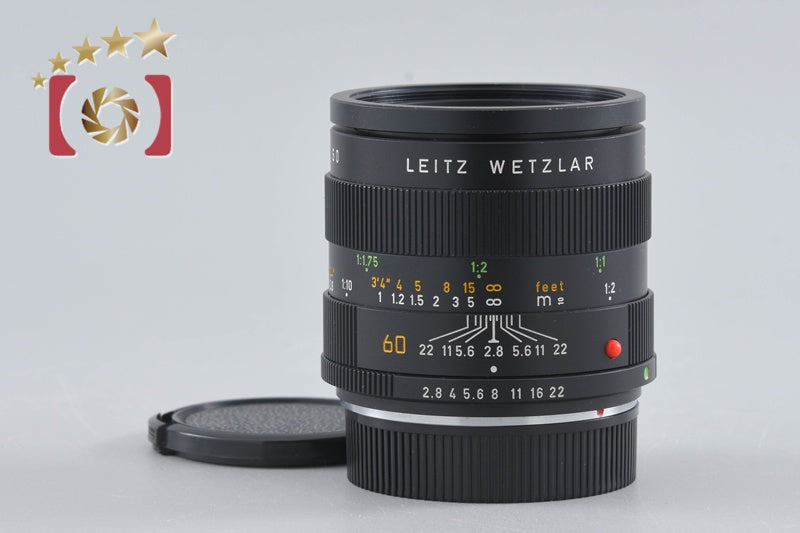 【中古】Leica ライカ MACRO-ELMARIT-R 60mm f/2.8 Rカム