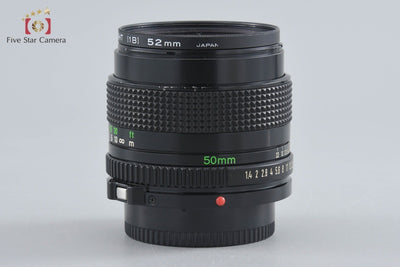 【中古】Canon キヤノン New FD 50mm f/1.4