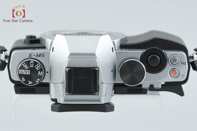 【Used】OLYMPUS OM-D E-M5 Silver Mirrorless Single-Lens Camera, Low Shutter Count