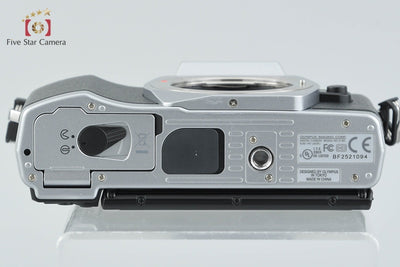 【Used】OLYMPUS OM-D E-M5 Silver Mirrorless Single-Lens Camera, Low Shutter Count