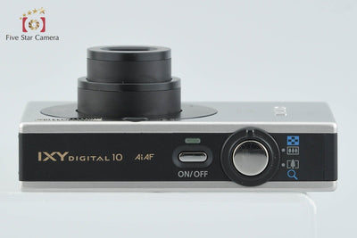【中古】Canon キヤノン IXY Digital 10 ブラック コンパクトデジタルカメラ