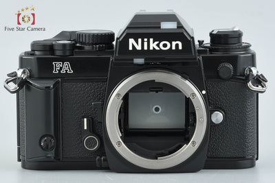 [Used] Nikon FA Black Film SLR Camera