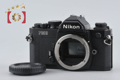 [Used] Nikon New FM2 Late Model Black Film SLR Camera