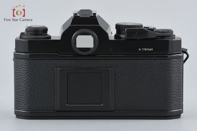 [Used] Nikon New FM2 Late Model Black Film SLR Camera