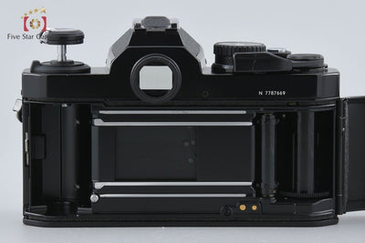 [Used] Nikon New FM2 Late Model Black Film SLR Camera