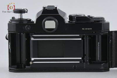 【中古】Nikon ニコン FE ブラック フィルム一眼レフカメラ