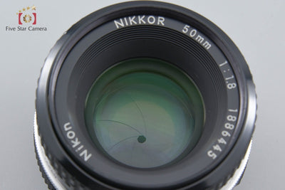 Used: Nikon Nikkor Ai 50mm f/1.8