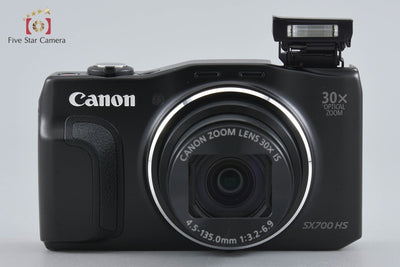 [Used] Canon PowerShot SX700 HS Black Compact Digital Camera