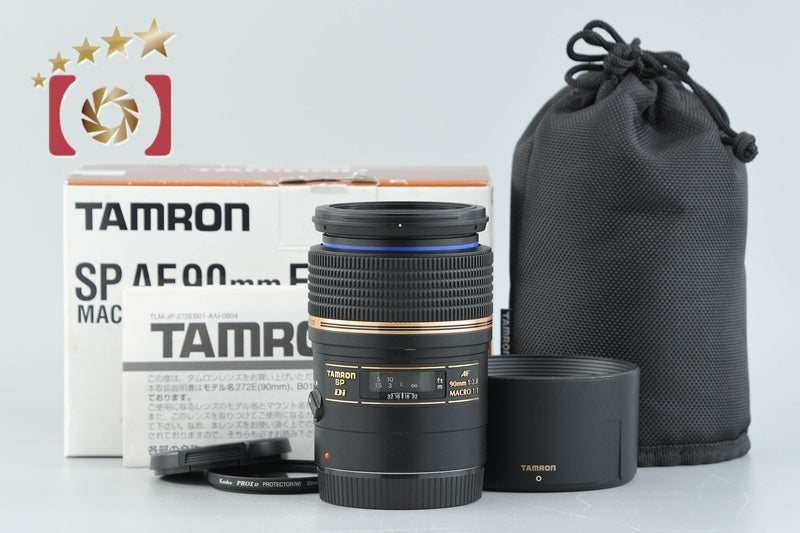 Used: TAMRON Tamron 272E SP AF 90mm f/2.8 Di MACRO for Canon with original box