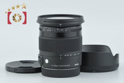 [Used] SIGMA 17-70mm f/2.8-4 DC MACRO OS HSM Contemporary for Canon