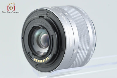 [Used] Canon EOS Kiss M EF-M 15-45 IS STM Lens Kit White, Low Shutter Count