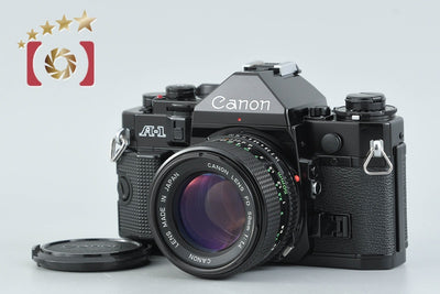 【中古】Canon キヤノン A-1 ブラック + New FD 50mm f/1.4