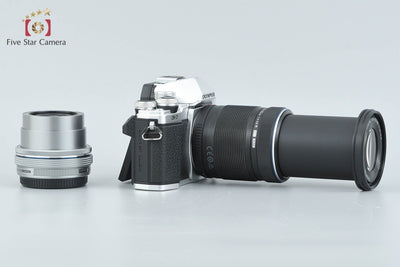 [Used] OLYMPUS OM-D E-M10 Mark II EZ Double Zoom Kit Silver - Low Shutter Count