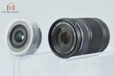 [Used] OLYMPUS OM-D E-M10 Mark II EZ Double Zoom Kit Silver - Low Shutter Count