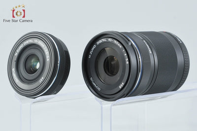 【Used】OLYMPUS OM-D E-M10 Mark III EZ Double Zoom Kit Black - Low Shutter Count, With Original Box