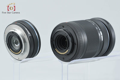 【Used】OLYMPUS OM-D E-M10 Mark III EZ Double Zoom Kit Black - Low Shutter Count, With Original Box