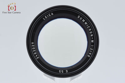 Used Leica SUMMICRON-M 90mm f/2 E55