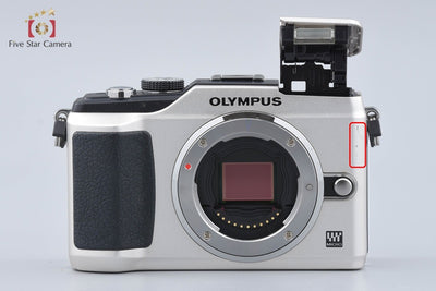 Used OLYMPUS PEN Lite E-PL2 Double Zoom Kit Champagne Gold - Low Shutter Count