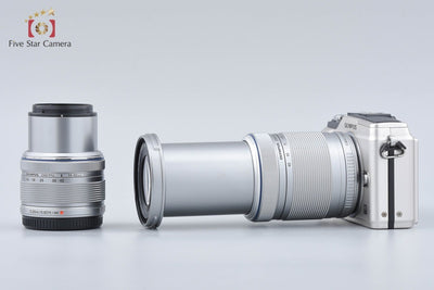 Used OLYMPUS PEN Lite E-PL2 Double Zoom Kit Champagne Gold - Low Shutter Count