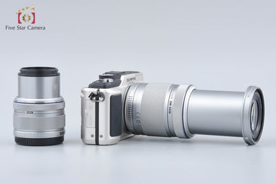 Used OLYMPUS PEN Lite E-PL2 Double Zoom Kit Champagne Gold - Low Shutter Count