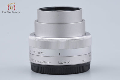 [Used] Panasonic LUMIX G VARIO 12-32mm f/3.5-5.6 ASPH. MEGA O.I.S. H-FS12032 Silver
