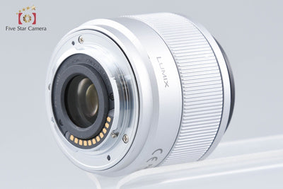 【中古】Panasonic パナソニック LUMIX G 25mm f/1.7 ASPH. H-H025 シルバー