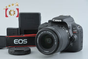 [Used] Canon EOS Kiss X7 EF-S 18-55mm IS STM Lens Kit Black - Low Shutter Count
