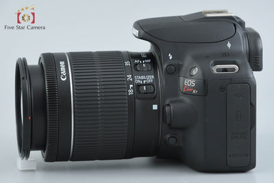 [Used] Canon EOS Kiss X7 EF-S 18-55mm IS STM Lens Kit Black - Low Shutter Count