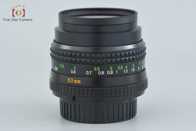 [Used] MINOLTA MD ROKKOR 50mm f/1.4