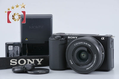 [Used] SONY Sony α VLOGCAM ZV-E10 Power Zoom Lens Kit Black, Low Shutter Count