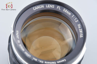 【中古】Canon キヤノン FL 58mm f/1.2