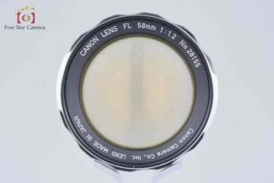 【中古】Canon キヤノン FL 58mm f/1.2