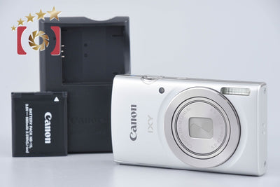Used Canon IXY 180 Silver Compact Digital Camera