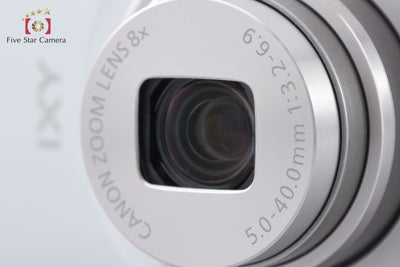 Used Canon IXY 180 Silver Compact Digital Camera