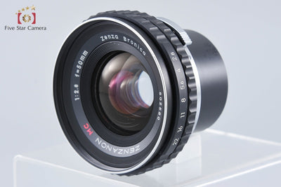 [Used] ZENZA BRONICA ZENZANON MC 50mm f/2.8 for S2