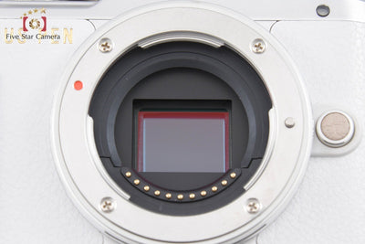 Used] OLYMPUS PEN E-PL8 White Mirrorless Single-Lens Camera - Low Shutter Count, With Original Box