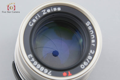 Used] CONTAX Carl Zeiss Sonnar 90mm f/2.8 T*