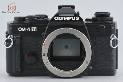 【中古】OLYMPUS オリンパス OM-4Ti ブラック フィルム一眼レフカメラ 元箱付き