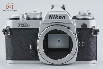 [Used] Nikon FM3A Silver Film SLR Camera